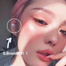 Magnetic Attraction Cochlear Giant Flash White Zircon Screw Rod Earnail Not Prone To Allergy Sweetness Not Falling Out Of Color Cochlea Nail A