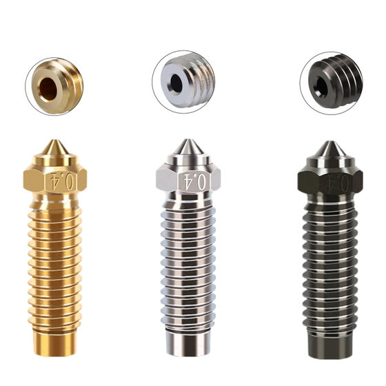 Neptune 4Plus/4 Max Brass Nozzle Elegoo Hardened Steel 강철 고온 스프레이 헤드 내마모 인쇄 헤드 Neptune 4Plus/4 Max Brass Nozzle Elegoo Hardened Steel 강철 고온 스프레이 헤드 내마모 인쇄 헤드