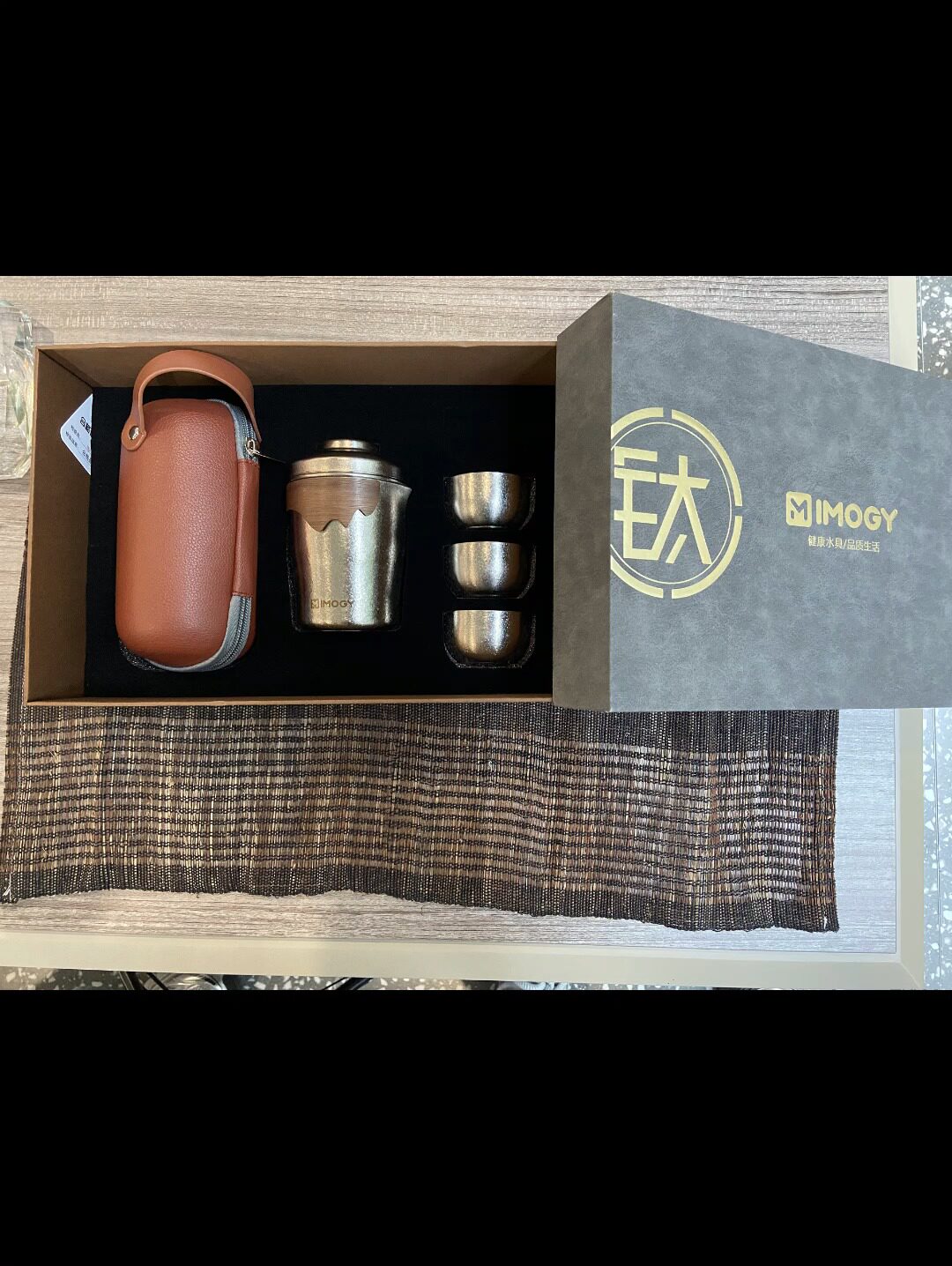 没用过纯钛茶具套装的强烈推荐这款