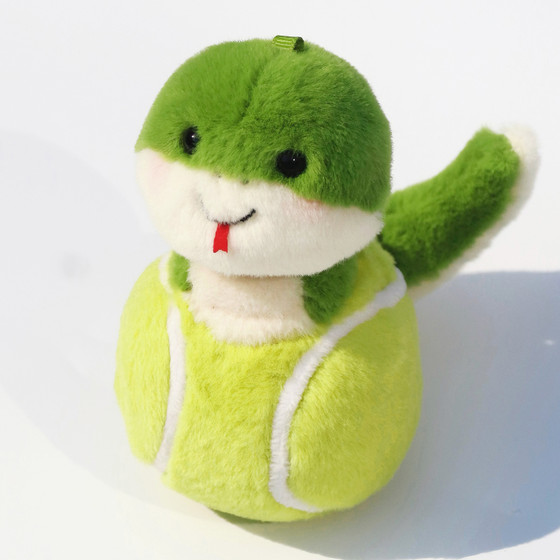 W-ACE tennis snake treasure pendant doll pendant cute plush toy bag ornament creative gift doll
W-ACE tennis snake treasure pendant doll pendant cute plush toy bag ornament creative gift doll