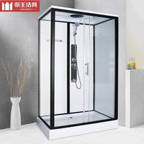 Holistic shower room for imperial sanitary ware integrated household dry and humid separation partition bathroom toilet tempered glass