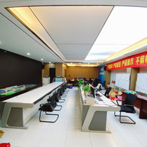 Command Center Console Monitoring Operating Table Table Computer Double-General Control Room Monitoring System