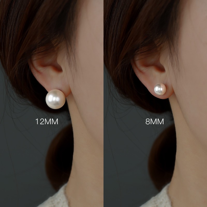 Ottles Special Cabinet Withdrawal Pick Up Price Home Pearl Ear Nail 925 Silver Needle Ear Accessories Outlets Women Ornament-Taobao