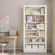 스팟 속도 Fa Yuzheng White Pavilion Steel Double Single-Dideed Bookshelf Home Children 's Bookcase Bookshelf Layer Board Stick 스팟 속도 Fa Yuzheng White Pavilion Steel Double Single-Dideed Bookshelf Home Children 's Bookcase Bookshelf Layer Board Stick