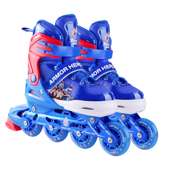 Ultraman Wheel Slide Male Babies Children Skating Shoes Beginner Full Set Children Skating Shoes Drought Ice Shoes Adjustable
Ultraman Wheel Slide Male Babies Children Skating Shoes Beginner Full Set Children Skating Shoes Drought Ice Shoes Adjustable