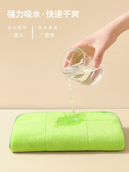 부엌을위한 고무 특수 수분 흡수 이중층 두꺼운 테이블 청소 도구 가정용 보울 청소 타월 식기 세척 천 부엌을위한 고무 특수 수분 흡수 이중층 두꺼운 테이블 청소 도구 가정용 보울 청소 타월 식기 세척 천