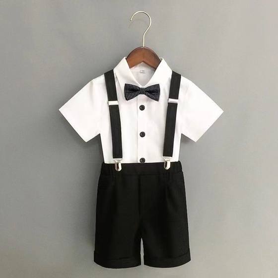 Handsome boy dress summer host costume show piano performance clothing British suit children's suit
Handsome boy dress summer host costume show piano performance clothing British suit children's suit