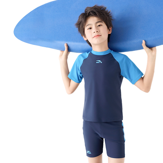 Anta children's swimsuit split small and medium-sized children 2025 new boy quick-drying teenager boy long-sleeved sun protection set
Anta children's swimsuit split small and medium-sized children 2025 new boy quick-drying teenager boy long-sleeved sun protection set