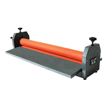 Langpai manual cold laminating machine laminating machine hand-cranked PVC photo cold laminating machine peritoneal film laminating machine width 65CM
