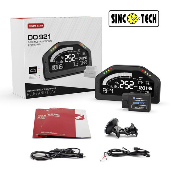 Sincotech 다기능 수정 된 계측기 DO921 자동차 전설 OBD2 화려한 속도 속도 기기 Sincotech 다기능 수정 된 계측기 DO921 자동차 전설 OBD2 화려한 속도 속도 기기