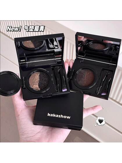 Kakashow 2 색 에어 쿠션 눈썹 염색 염색 크림 액체 방수 메이크업을 벗지 않고 눈썹 연필 눈썹 파우더 모양을 얼룩지게하기 쉽지 않습니다. Kakashow 2 색 에어 쿠션 눈썹 염색 염색 크림 액체 방수 메이크업을 벗지 않고 눈썹 연필 눈썹 파우더 모양을 얼룩지게하기 쉽지 않습니다.