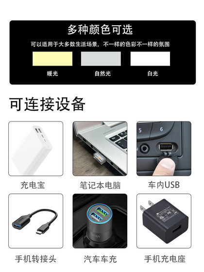 USB 야간 조명 LED 침대 옆 조명 침실 기숙사 수면 조명 미니 비상 조명 터치 디밍 라이트 USB 야간 조명 LED 침대 옆 조명 침실 기숙사 수면 조명 미니 비상 조명 터치 디밍 라이트