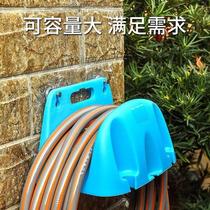 Wall-mounted rack no punching car wash water pipe storage rack watering coil household hose device wall-mounted pipe winding artifact