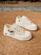 La Chapelle Canvas Shoes for Women 2025 New Spring Hot Spring Teoin Sole with Skirt White Shod 흰색 다목적 보드 신발 La Chapelle Canvas Shoes for Women 2025 New Spring Hot Spring Teoin Sole with Skirt White Shod 흰색 다목적 보드 신발