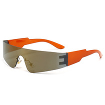 Internet celebrity ins windproof cycling outdoor sunglasses European and American sunshade sunglasses cross-border fashion trendy2k glasses