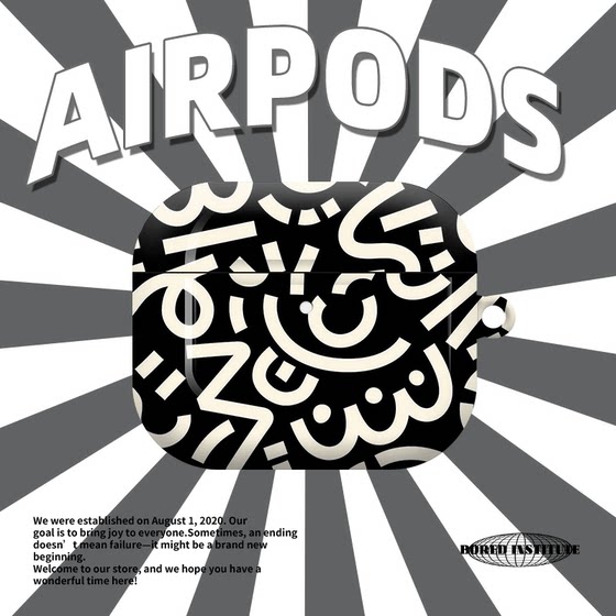 오리지널 낙서 적합한 AirPods4/3 Apple Wireless Bluetooth 헤드폰 고급 패션 한국 수입 아트 영화 보호 케이스 Airpods4 Pro2/1 보호 케이스 틈새 성격 오리지널 낙서 적합한 AirPods4/3 Apple Wireless Bluetooth 헤드폰 고급 패션 한국 수입 아트 영화 보호 케이스 Airpods4 Pro2/1 보호 케이스 틈새 성격