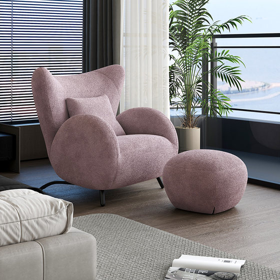 Yunheyuan Creamy Style Antelope Single Living Room Sofa Art Leisure Chair Medium Style Bedroom Home Lazy Sofa
Yunheyuan Creamy Style Antelope Single Living Room Sofa Art Leisure Chair Medium Style Bedroom Home Lazy Sofa