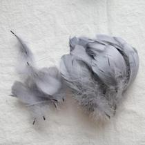 Birthday colorful ornaments wall decorations feather diy material big feather accessories ornaments multi-color flower wall funny cat