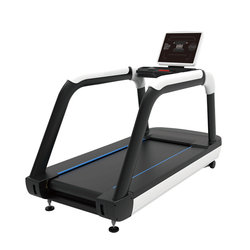 Weibu commercial fitness equipment, aerobic bodybuilding exercise, electric shock absorption, touch button treadmill for gym