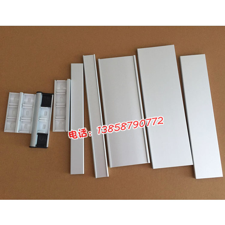 Aluminum alloy Section Room Cards Blank Aluminum Profiles Accessories to Cards Floor Index Shuffle Waterboard Signage-Taobao