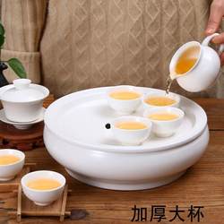 Chaoshan Kung Fu tea tea set household Chaozhou ceramic old-fashioned small porcelain tea tray cover bowl cup set