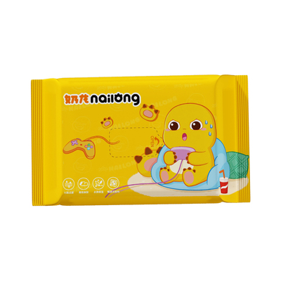 奶龙小包便携湿巾5包*10抽