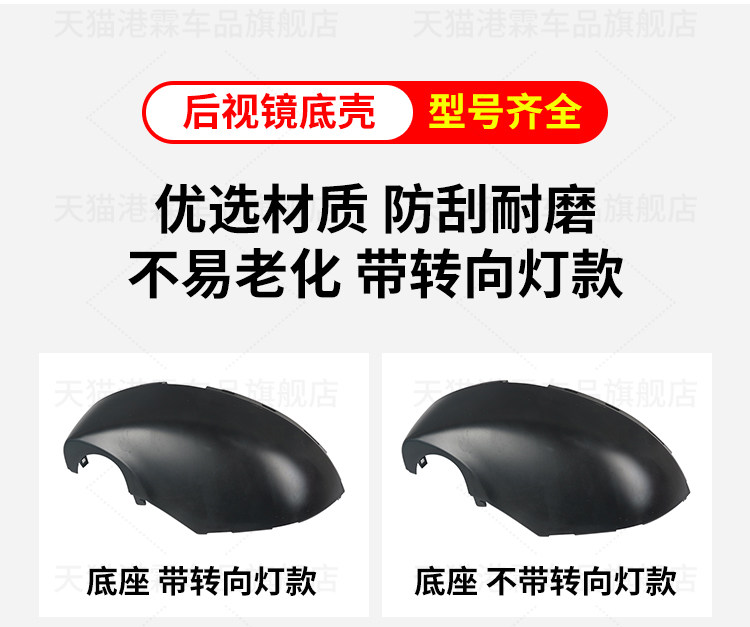Suitable for Honda Type 11Th Generation Civic Rearview Mirror Housing, Reversing Mirror Cover, Rearview Mirror Lens, Mirror Frame, Turn Signal Light