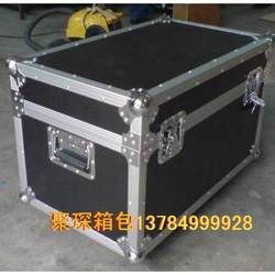 Customized air box, thickened aluminum box, aluminum alloy wire tool box, black aluminum box with wheels, equipment transport turnover box