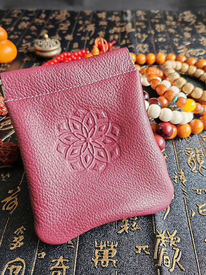 진짜 가죽 저장 담 그 보관 가방 고급 문화 보석 불교 불교 구슬 가방 가방 Vajra Bracelets Bodhi Star Moon 진짜 가죽 저장 담 그 보관 가방 고급 문화 보석 불교 불교 구슬 가방 가방 Vajra Bracelets Bodhi Star Moon