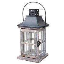 Wood Metal Wedding Gift Garden Decoration With Handle Home