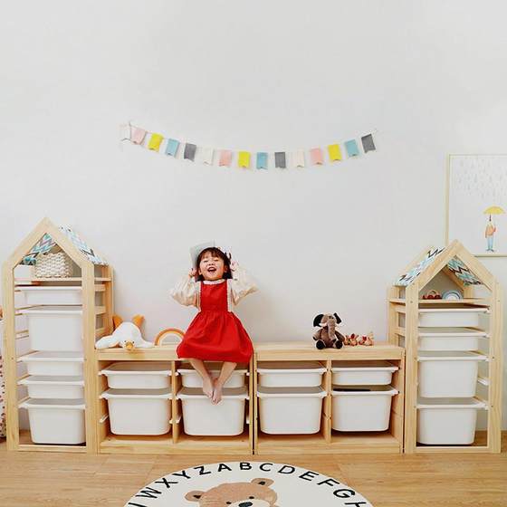 #Children's toy storage rack Solid wood combination storage rack Living room Baby room Large capacity classification and sorting storage cabinet
#Children's toy storage rack Solid wood combination storage rack Living room Baby room Large capacity classification and sorting storage cabinet