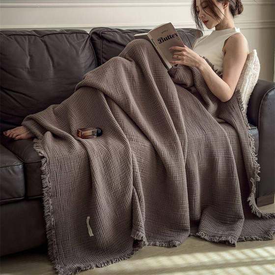 Class A knitted tassel blanket pure cotton six-layer gauze blanket 100 full cotton shawl blanket retro sofa nap cover blanket
Class A knitted tassel blanket pure cotton six-layer gauze blanket 100 full cotton shawl blanket retro sofa nap cover blanket