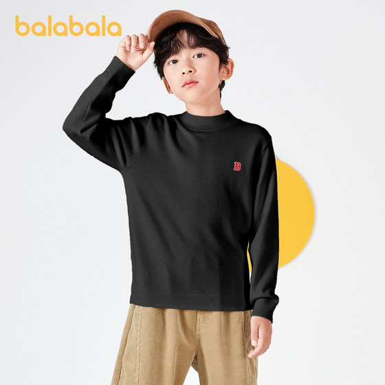 Balabala children's clothing, children's middle turtleneck sweater autumn and winter 2024 new small and big children's pullover boys and girls knitted sweaters
Balabala children's clothing, children's middle turtleneck sweater autumn and winter 2024 new small and big children's pullover boys and girls knitted sweaters
