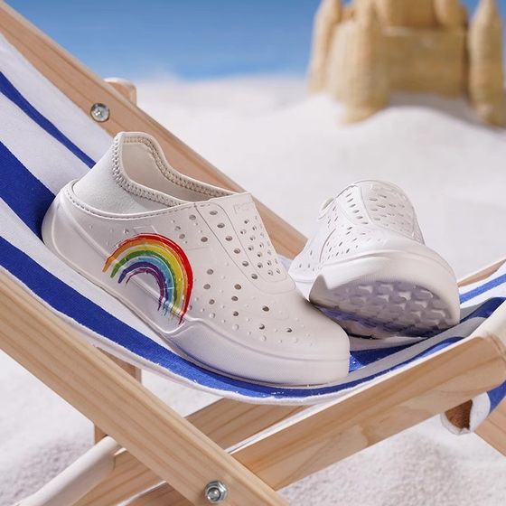 PONY Boni New Hole Shoes Sandals Wading Slippers Anti-Slip Beach Sandals 252K1SA01OW
PONY Boni New Hole Shoes Sandals Wading Slippers Anti-Slip Beach Sandals 252K1SA01OW