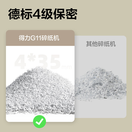 Deli Paper Shredder GA151 Office 전용 자동 가정용 레벨 4 기밀 유지를 사용하여 종이 및 카드 및 CD 홈 오피스 블랙 기술 저 소음 및 고효율 공식 제품 Deli Paper Shredder GA151 Office 전용 자동 가정용 레벨 4 기밀 유지를 사용하여 종이 및 카드 및 CD 홈 오피스 블랙 기술 저 소음 및 고효율 공식 제품