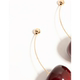 Lovisa Red Cherry Apple Earline 창조 과일 귀여운 크리스마스 패션 달콤한 소녀 스타일 이어링 Lovisa Red Cherry Apple Earline 창조 과일 귀여운 크리스마스 패션 달콤한 소녀 스타일 이어링