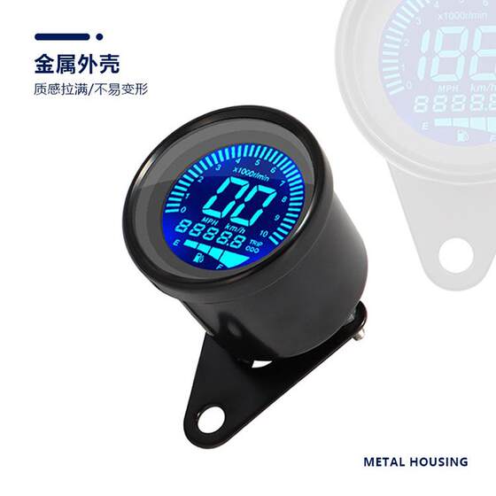 오토바이 기기 레트로 수정 기기 자체 테스트 전자 속도 마일리지 속도 오일 볼륨 통합 LCD LED 미터 오토바이 기기 레트로 수정 기기 자체 테스트 전자 속도 마일리지 속도 오일 볼륨 통합 LCD LED 미터