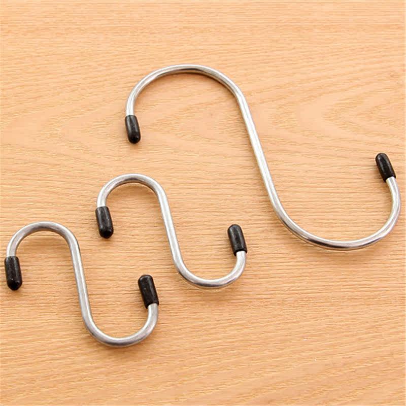 宿舍神器万能s挂钩无痕衣柜衣服包包厨房浴室床头粘钩寝室挂钩子