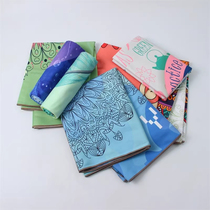 Yoga mat cloth towel yoga towel non-slip professional foldable portable thin ultra-thin yoga blanket for female beginners