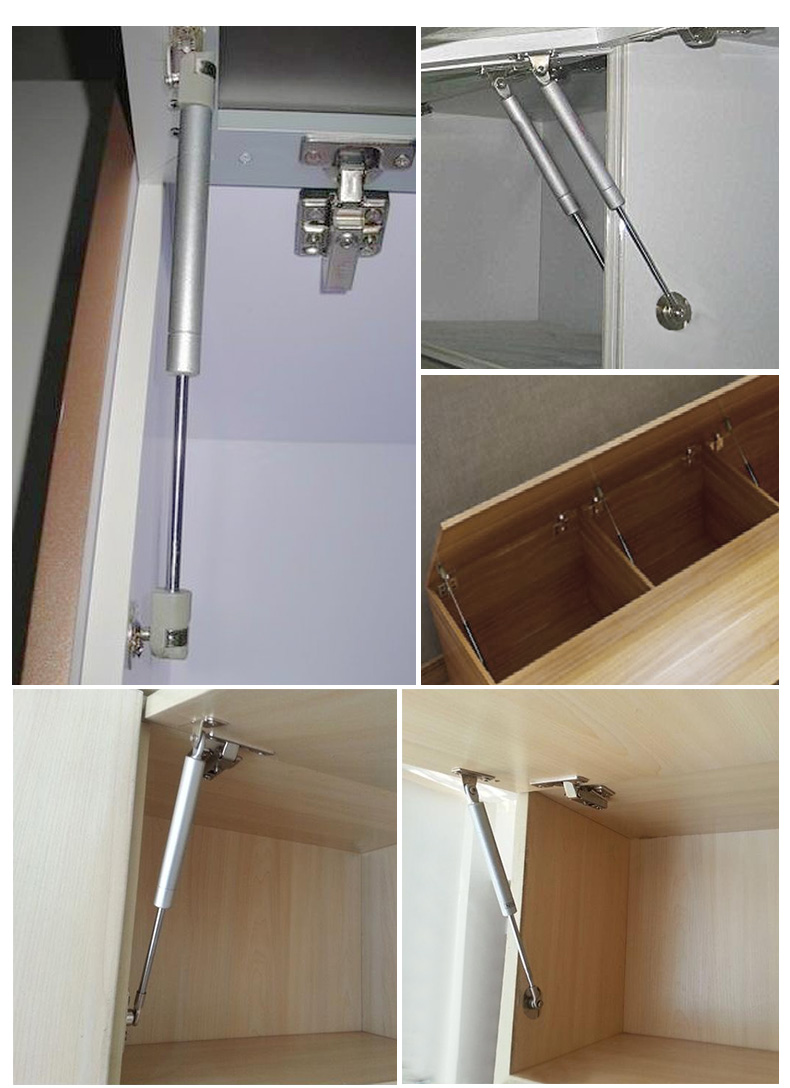 橱柜门液压支撑杆气撑杆上翻门气动杆随意停支架液压伸缩杆升降杆