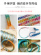 Duan Dye Strand 9 가닥 5 색 밧줄 9 보라색 및 불 천 마일 Jiangshan 수제 접시 짠 용 스케일 팔찌 팔찌 DIY Duan Dye Strand 9 가닥 5 색 밧줄 9 보라색 및 불 천 마일 Jiangshan 수제 접시 짠 용 스케일 팔찌 팔찌 DIY