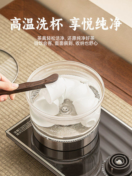 완전 자동 바닥 물 전기 가열 주전자 유리 차 양조 통합 된 님이 티 테이블 특별 차 요리 세트 완전 자동 바닥 물 전기 가열 주전자 유리 차 양조 통합 된 님이 티 테이블 특별 차 요리 세트