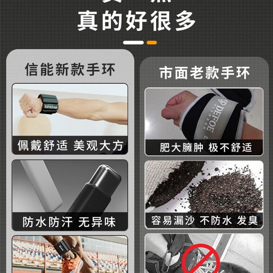 새로운 체중 감량 팔찌 손목 팔 묶인 손 장비 샌드백 레깅스 보이지 않는 리드 블록 재활 특별 달리기 훈련 새로운 체중 감량 팔찌 손목 팔 묶인 손 장비 샌드백 레깅스 보이지 않는 리드 블록 재활 특별 달리기 훈련