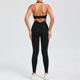 New Yoga Suit Autumn K 겨울 포켓 대 허리 바지 피트니스 운동복 목 조절 브라 러닝 슈트 New Yoga Suit Autumn K 겨울 포켓 대 허리 바지 피트니스 운동복 목 조절 브라 러닝 슈트