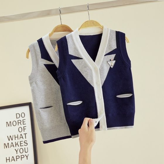 Children's cardigan vest knitted wool vest baby spring and autumn outfit horse H clip new style 2021 boys sweater back
Children's cardigan vest knitted wool vest baby spring and autumn outfit horse H clip new style 2021 boys sweater back