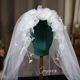 New Fairy Handmade Flower Veil P-Somian Enclesment Bride Headdress 인증서를 받고 사진 스타일의 결혼식 및 메이크업 경기를 찍습니다. New Fairy Handmade Flower Veil P-Somian Enclesment Bride Headdress 인증서를 받고 사진 스타일의 결혼식 및 메이크업 경기를 찍습니다.