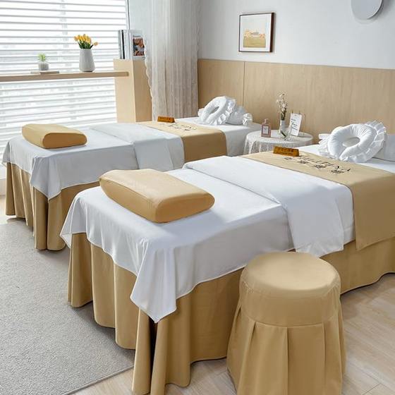 2025 Internet celebrity high-end beauty bed cover four-piece set new light luxury hole single beauty salon massage bed four season universal belt
2025 Internet celebrity high-end beauty bed cover four-piece set new light luxury hole single beauty salon massage bed four season universal belt