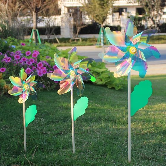 Laser Chicancot Atmosphere, a sense of windmill, children's toys colorful windmill park kindergarten decorative props
Laser Chicancot Atmosphere, a sense of windmill, children's toys colorful windmill park kindergarten decorative props