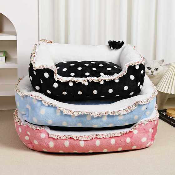 Pet nest manufacturer Diandian square nest rest toys pet nest pads can be detached and washed cats and dogs universal pet nest
Pet nest manufacturer Diandian square nest rest toys pet nest pads can be detached and washed cats and dogs universal pet nest