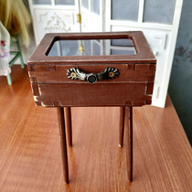 6 points BJD small Buwa house furniture DIY door imitation glass cabinet material bag